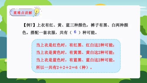 第八单元：数学广角——搭配（二）单元复习课件(共28张PPT)人教版三年级数学下册