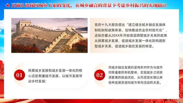 全面推进乡村振兴四个关键问题党课党建PPT