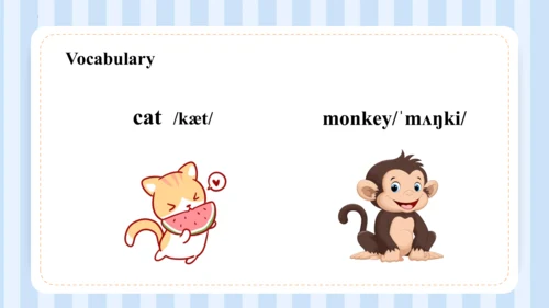Unit1 Hello I'm monkey Lesson 1 - Lesson2（课件）-