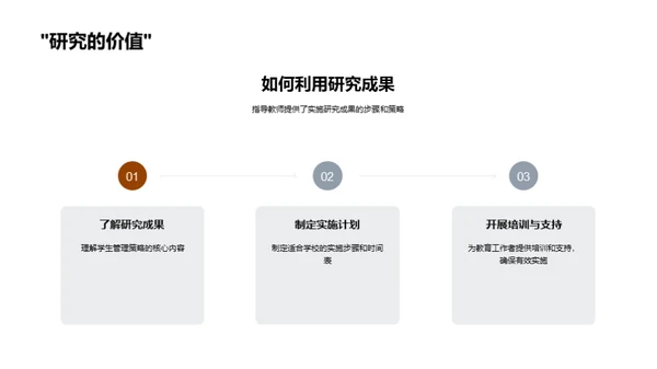 学生管理策略革新