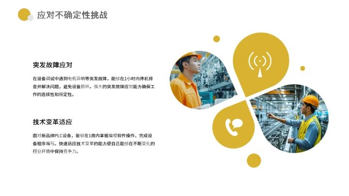 电气工程和自动化专业大学生求职个人能力综合展示职业生涯规划通用PPT模版