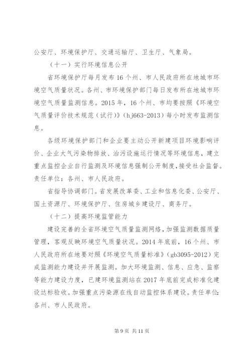 唐山某年某年大气污染防治攻坚行动实施方案.docx