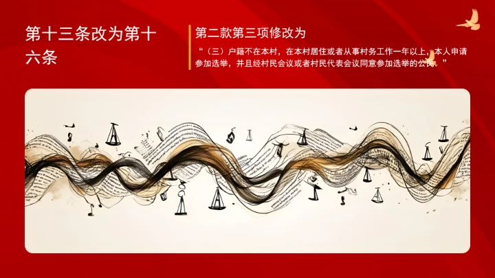 中华人民共和国村民委员会组织法（修订全文）ppt课件