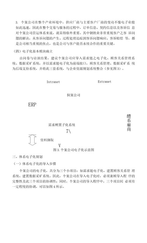 体系电子化之企业诊断以钢铁公司为例