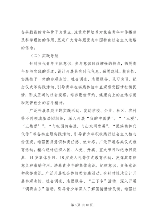 青春导航行动实施方案 (6).docx