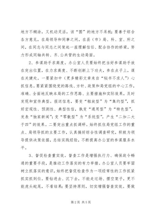 如何提高办公室工作效率心得体会 (12).docx