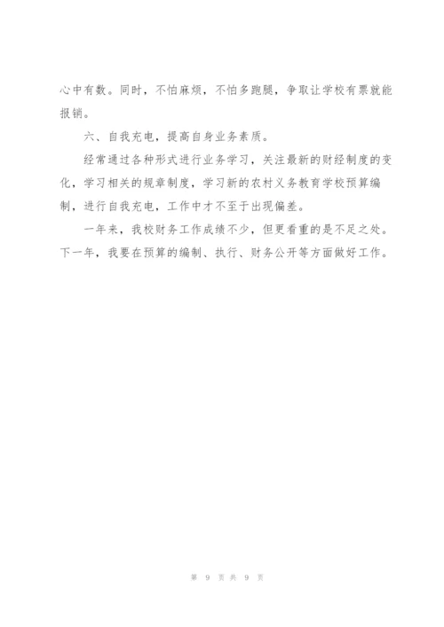小学财务工作总结三篇.docx