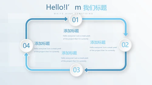 蓝色大气医疗牙科口腔动态PPT