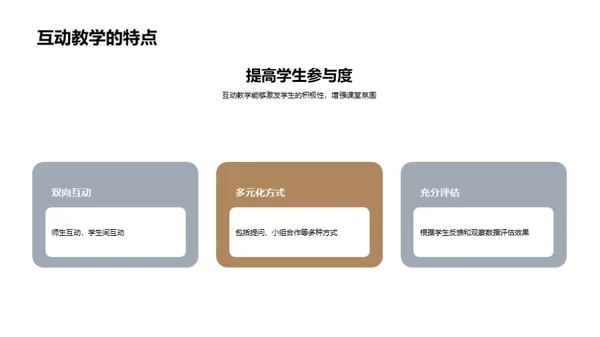 互动教学：激活课堂