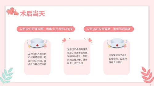红色插画风简约风子宫肌瘤护理查房疾病护理培训PPT妇科