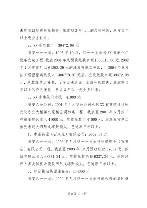 坏账损失申请报告 (2).docx