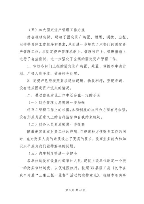 乡镇放管服自查报告.docx