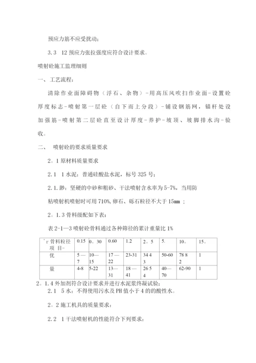 基坑支护(喷锚)工程监理细则.docx