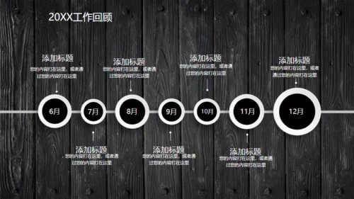 木质立体工作汇报通用PPT模板
