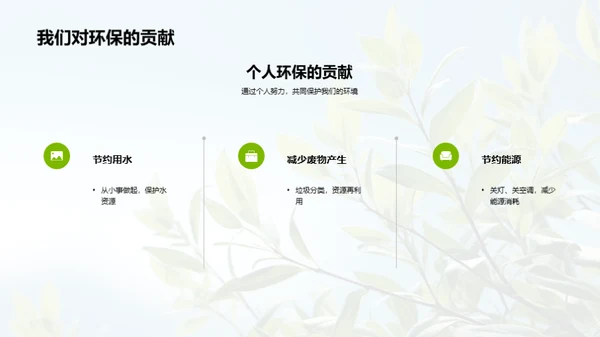 环保生活：人人有责