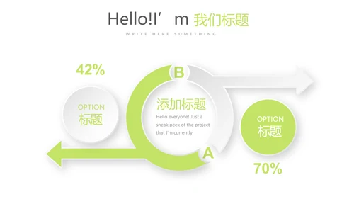 绿色小清新牙科健康动态PPT