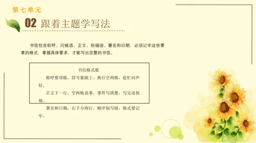 统编版语文四年级上册2024-2025学年度第七单元习作： 写信（课件）