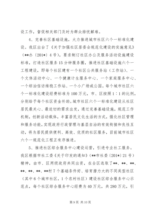 民政工作十二五总结及十三五规划.docx