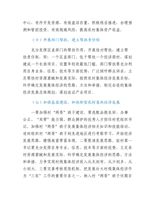 20230309：发展壮大新型农村集体经济调研报告.docx