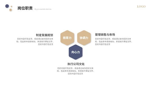 简约个人自我介绍个人简历岗位竞聘ppt模板