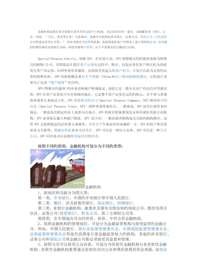 金融机构分类.docx