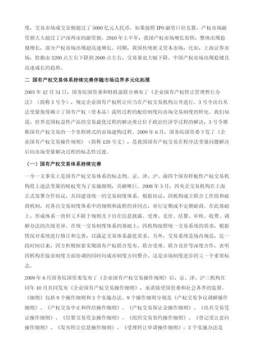 中国产权市场发展报告(2009-2010).docx
