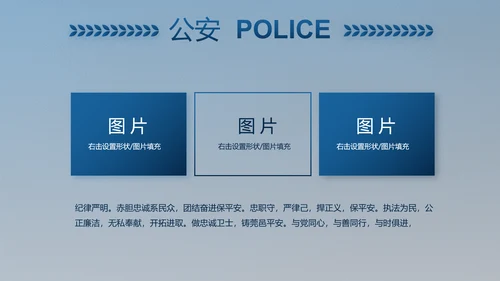 公安对党忠诚职务工作总结计划PPT