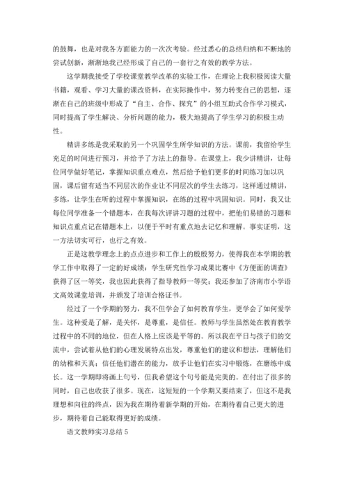 语文教师实习总结.docx