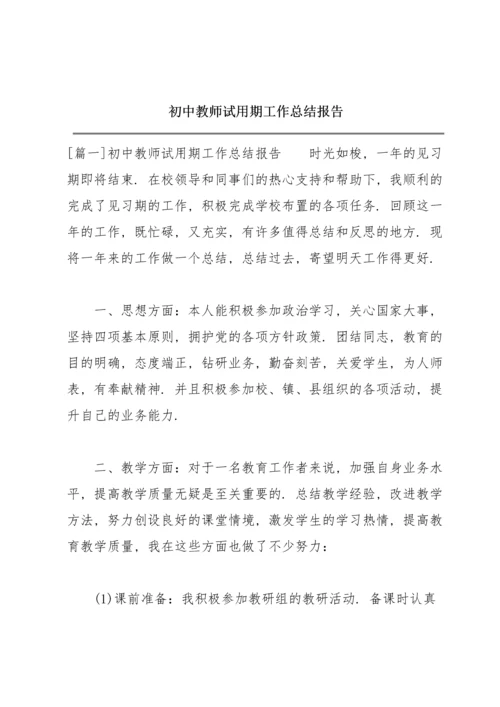 初中教师试用期工作总结报告.docx