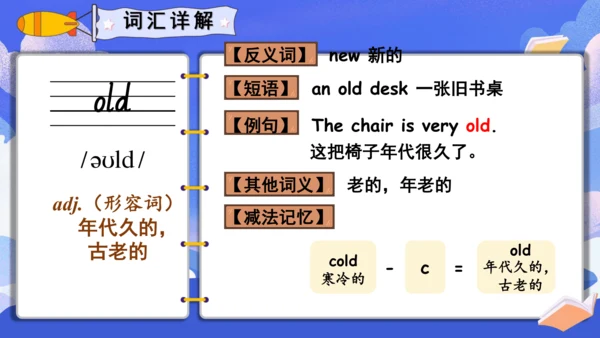 外研版三起四年级下册Module 2单词讲解课件（15张PPT)