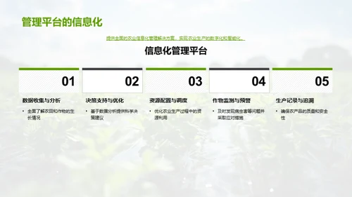 科技助力农业升级