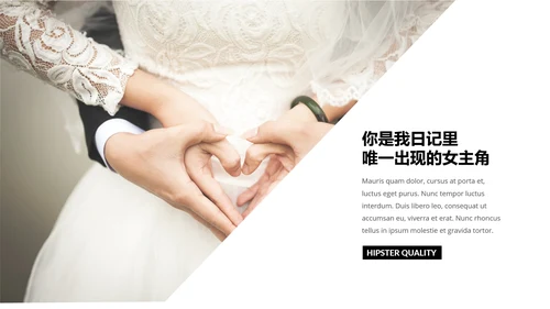 浪漫欧美风七夕情人节表白求婚通用PPT模板
