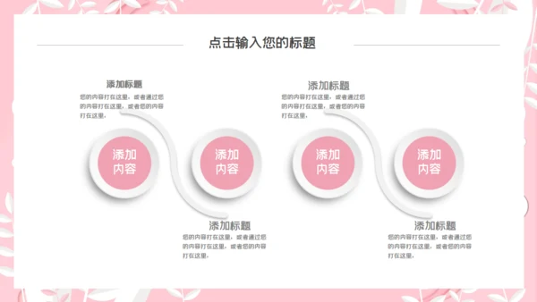 韩范粉色文艺工作汇报通用PPT模板