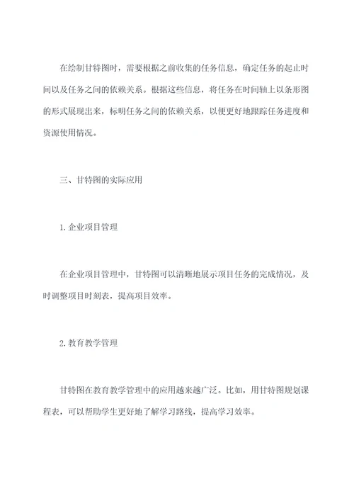 甘特图培训课件