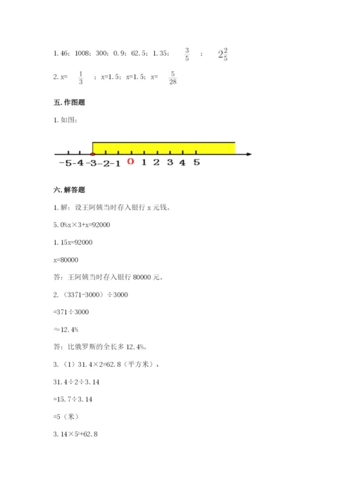 小升初六年级期末测试卷（a卷）.docx