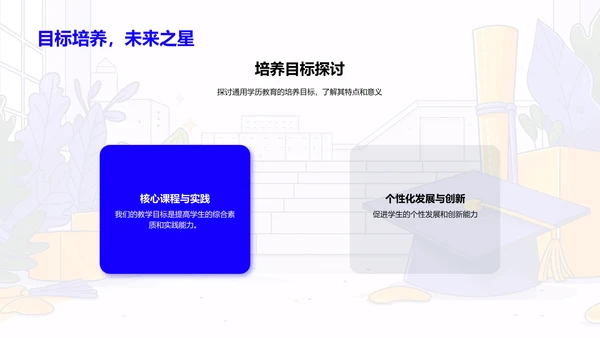 通用学历教育答辩PPT模板