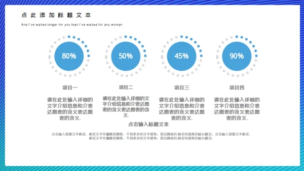 3D渐变卡通风商务工作汇报通用PPT模板