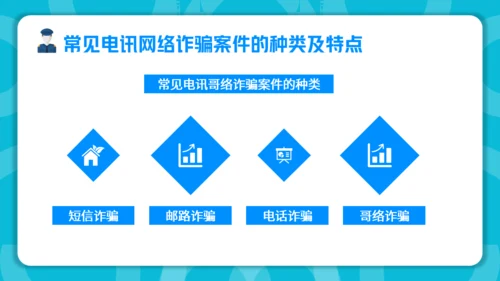 防范银行电信诈骗通用PPT模板