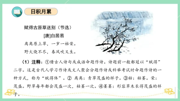 统编版二年级语文下册单元复习第一单元（复习课件）