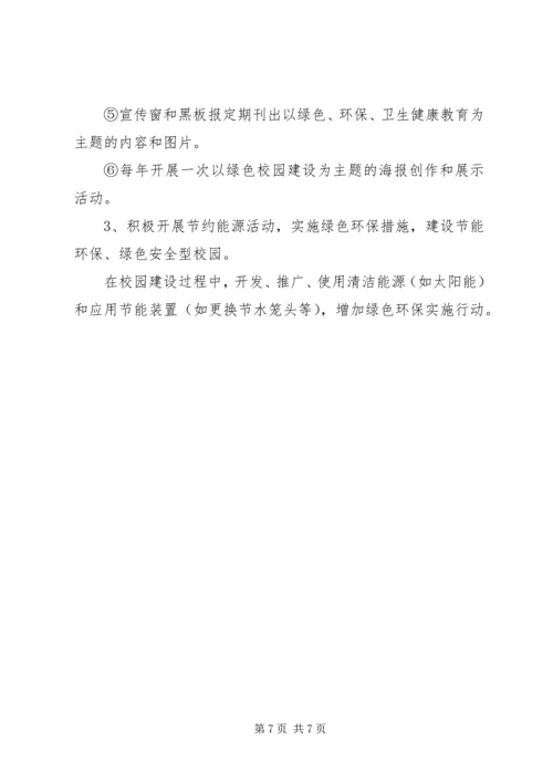 绿色校园建设实施方案 (2).docx