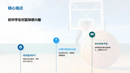 提高初中学生篮球技巧的训练方法
