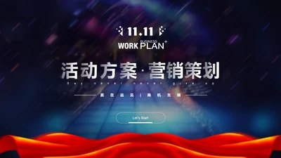 电商网购方案营销策划PPT模板