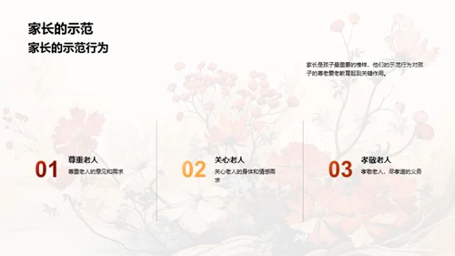 尊老爱老与家教