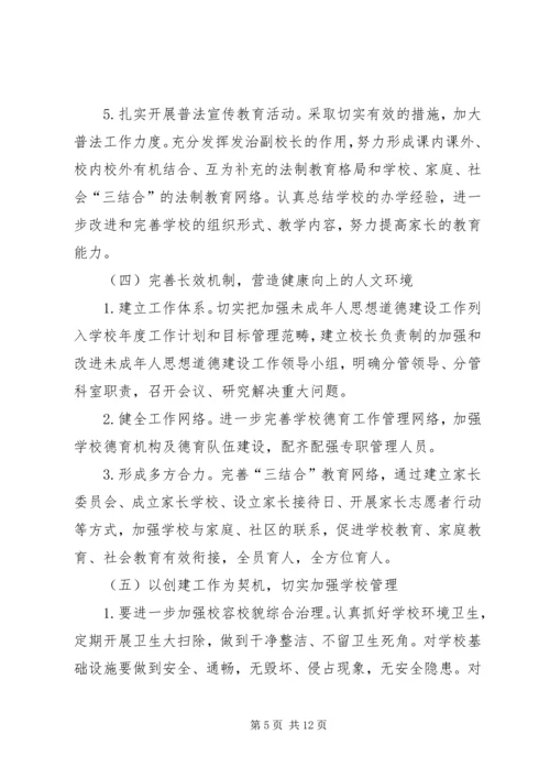 创建文明校园活动座谈会发言稿 (5).docx