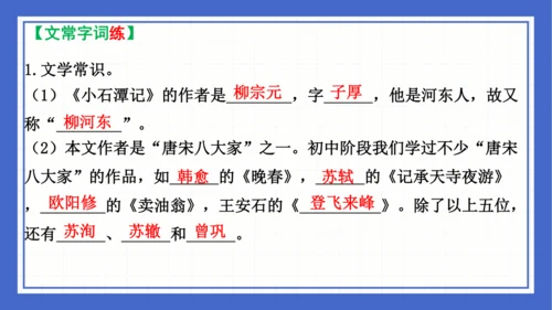 第三单元复习课件 2023-2024学年统编版语文八年级下册(共58张PPT)