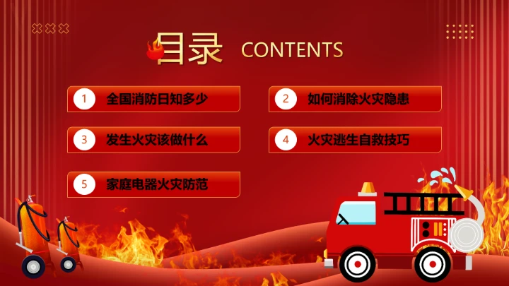 119全国消防日主题预防为主，生命安全至上 课件