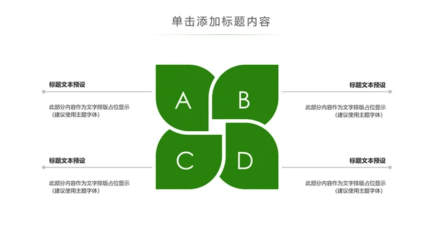 绿色森林植树造林林业木材园动态PPT模板