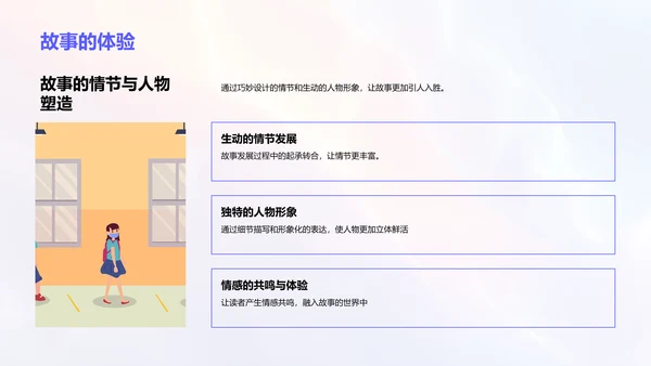 图画故事创作课PPT模板