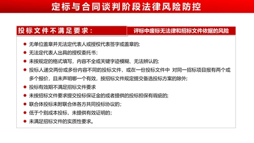 违反招标投标法规_法律责任知识科普PPT
