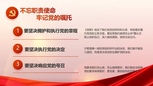 党支部党员大会风采展示动态PPT